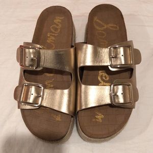 Never Worn Sam Edelman Platform Slide Sandal.